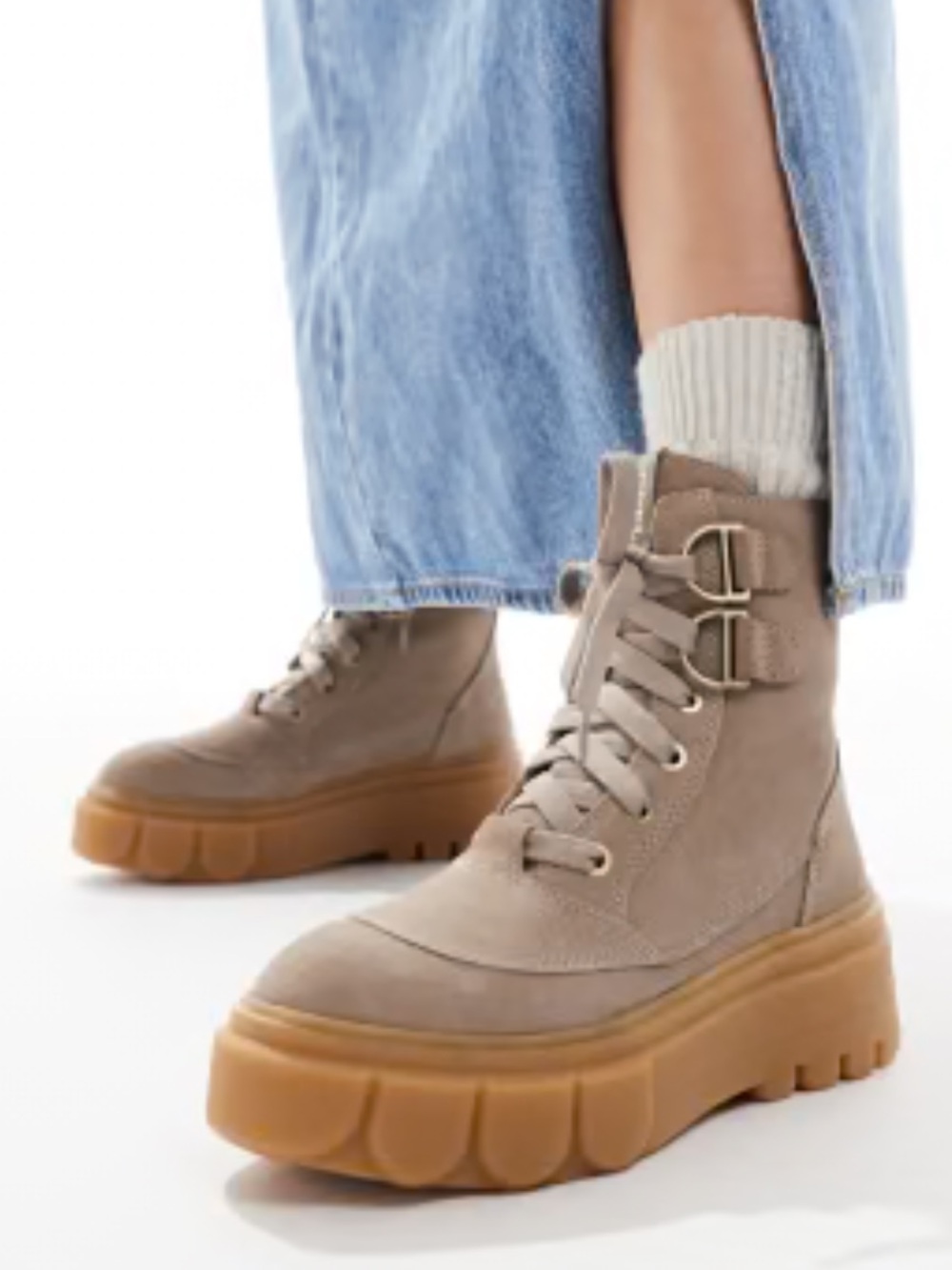 Sorel Caribou X Boot Lace WP waterproof, Suede, Taupe, Size 10.5, NWOT
